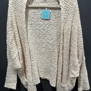 Hayden Beige Textured Women's Cardigan